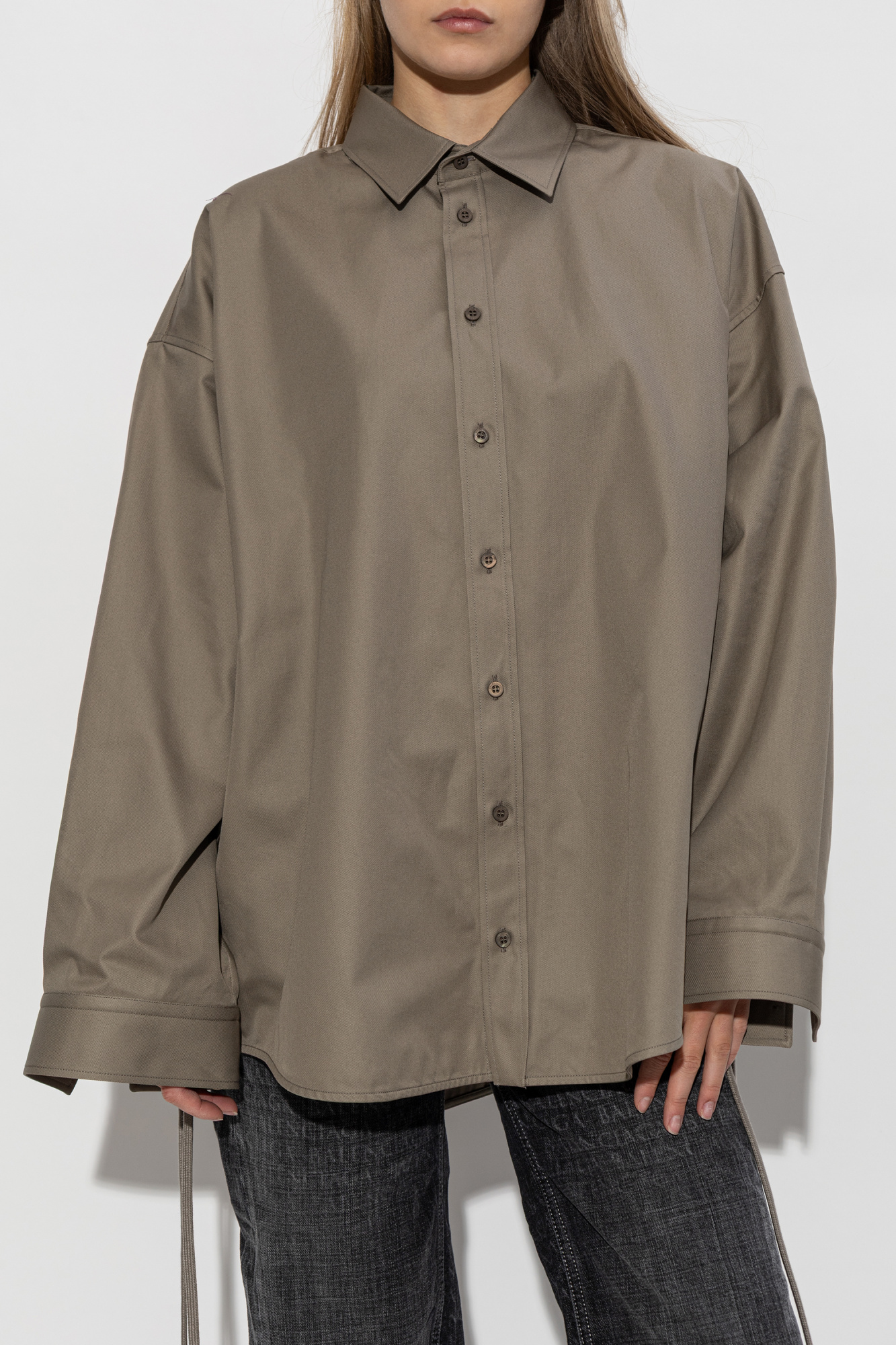 Verde Camisa de corte oversize Balenciaga - Vitkac Brazil